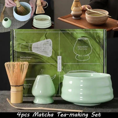 4pc Matcha Tea Set