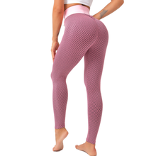 Charger l'image dans la galerie, GRID Leggings Pink Gregorium's Emporium Yoga Pants Tights