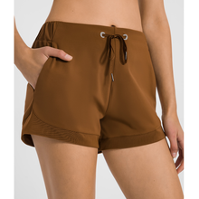 Cargar imagen en el visor de la galería, NFF Loose Fit Shorts Amber Brown Gregorium's Emporium