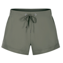 Cargar imagen en el visor de la galería, NFF Loose Fit Shorts Amber Green Gray Gregorium's Emporium