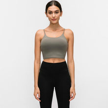 Charger l'image dans la galerie, NFF Crop Top Sports Bra Moss Green Front Gregorium's Emporium