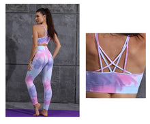 Load image into Gallery viewer, TYDY Yoga Set Purple Gregorium&#39;s Emporium
